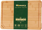 Homaxy Extra Large Organic Bamboo Cutting Boards for Kitchen, 17.5"x12"