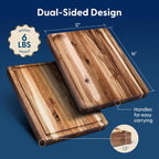 Sonder Los Angeles Winsome Acacia Wood Cutting Board, 16x12x1.5 in