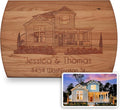 Personalized House Engraved Cutting Board, New Home Closing Gift