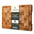 Bamboo Cutting Board 16'' Wood Wooden Cutting Boards for Kitchen Chopping