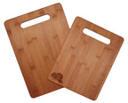 Totally Bamboo Cutting Board Set, 2 Reversible Cutting Boards for Kitchen