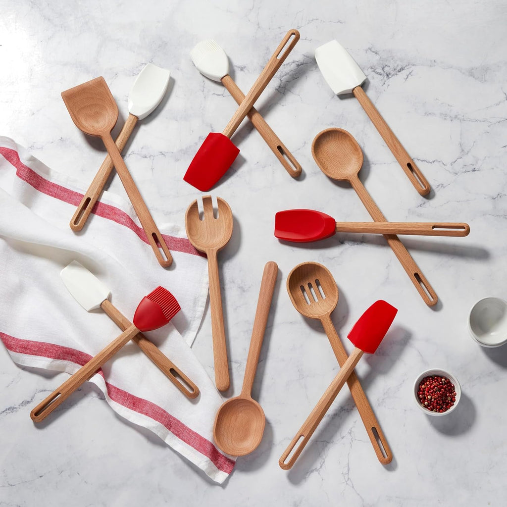 Le Creuset Silicone Signature Basting Brush, White