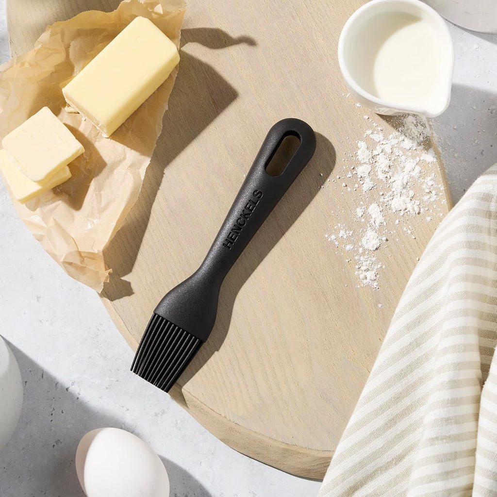 HENCKELS Silicone Onyx Cooking Utensils, Pastry Brush