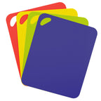 Dexas Heavy Duty Grippmat Flexible Cutting Board Set of Four 8 x 11 inches