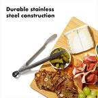 OXO Good Grips 7-Inch Stainless Steel Mini Tongs